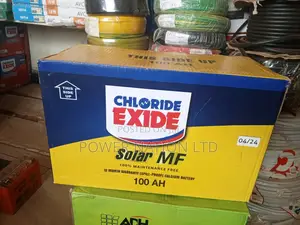 100ah Chloride Exide Solar Battery TENNA