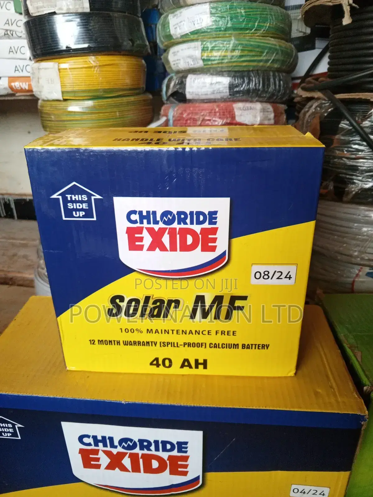 40ah Chloride Exide Solar Battery Maintenance Free