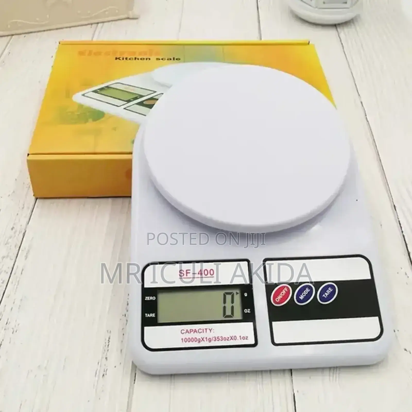 1kg Digital Battery Powered Kitchen Weighing Scale