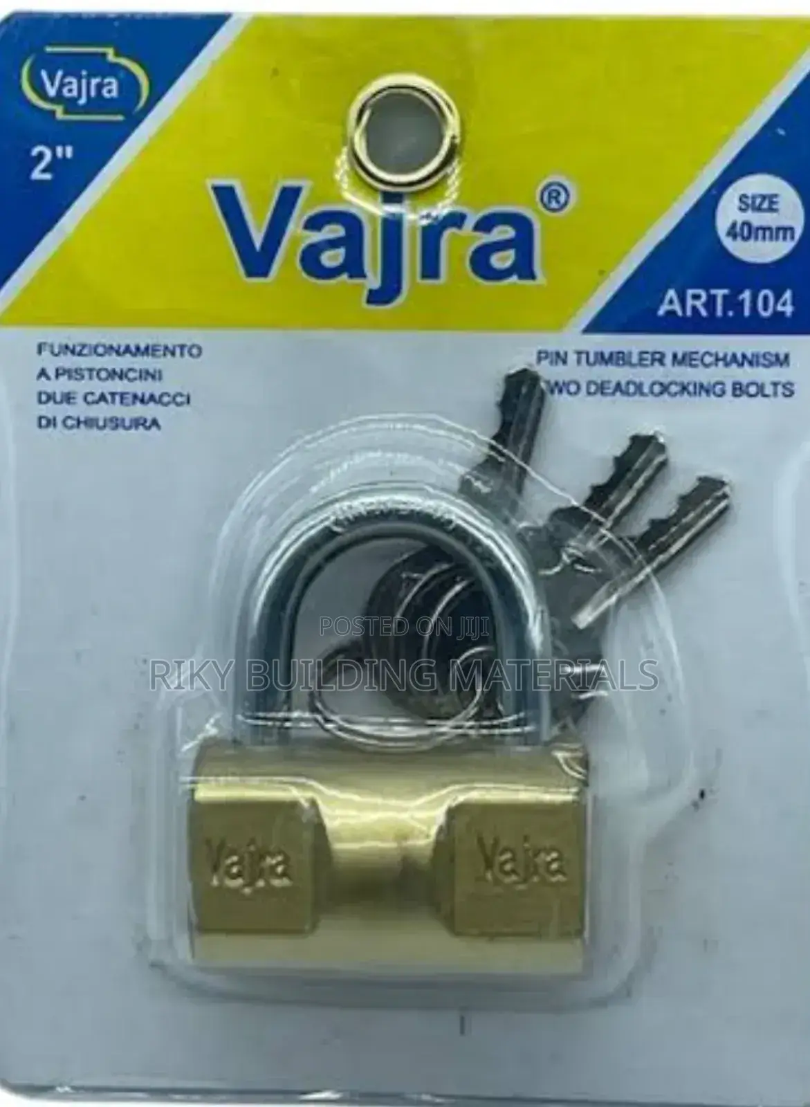 Padlocks Vajra Made in India