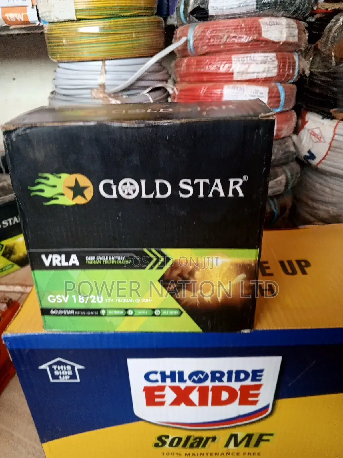 Gold Star 18ah Battery TENNA