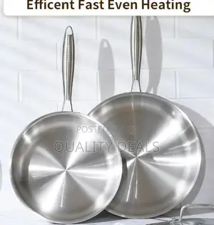 24cm 26cm Heavy Stainless Steel Frying Pans