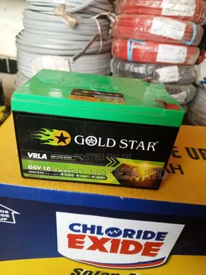 10ah Gold Star Solar Battery TENNA