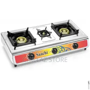 Saachi Triple Burner Gas Stove.