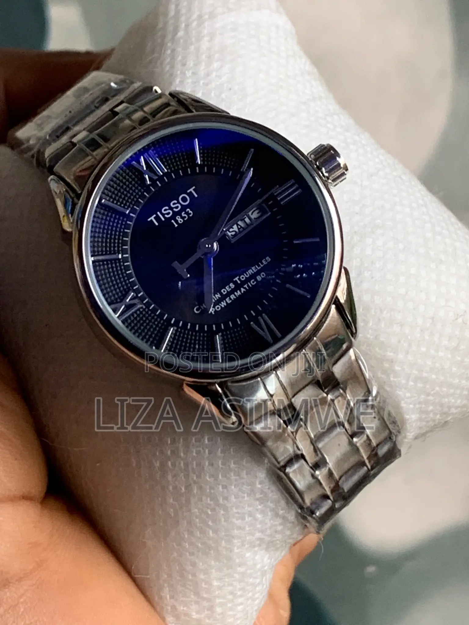 Men’S Silver Tissort Watch