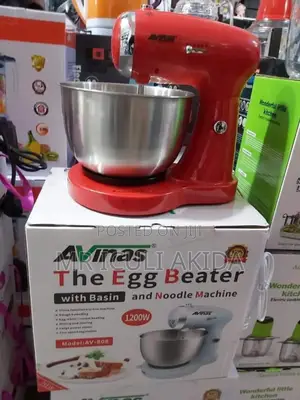 Avinas Commercial Egg Beater Noodle Machine WTH Basin