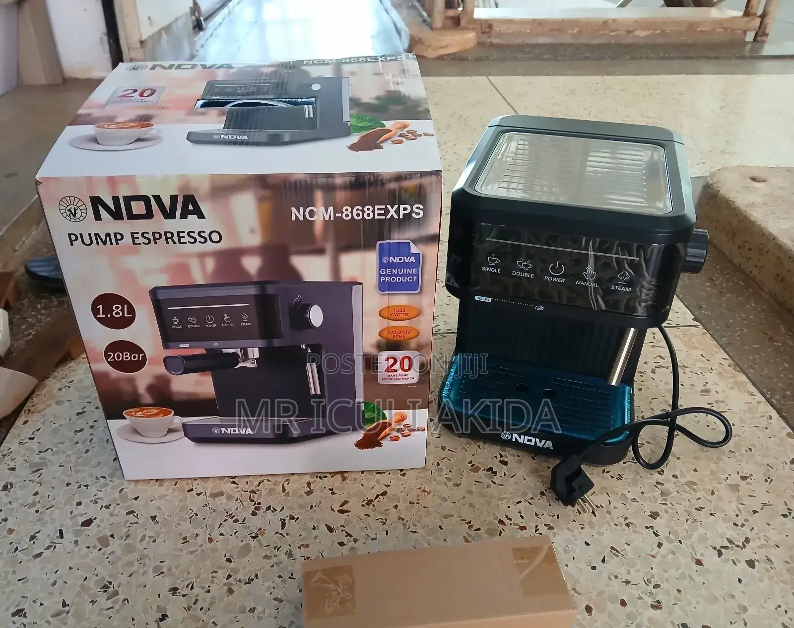 1050w Nova Digital Espresso Machine 20times Coffee Machine