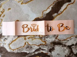 Bridal Shower Accessories (Set) for the BRIDE TO BE