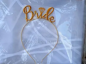Bridal Shower Accessories (Set) for the BRIDE TO BE