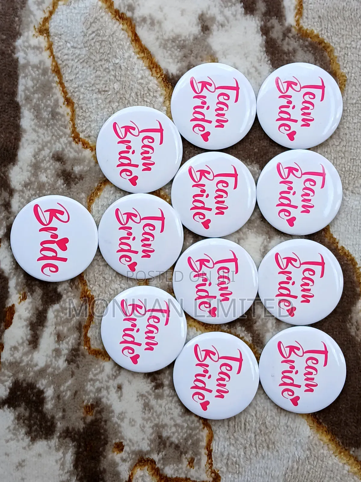 Bridal Shower Accessories (Set) for the BRIDE TO BE