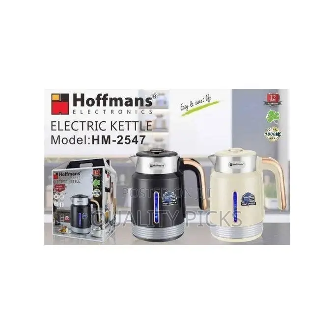 Hoffmans 2.5 Litres of Water Milk Boiling Electic Kettle