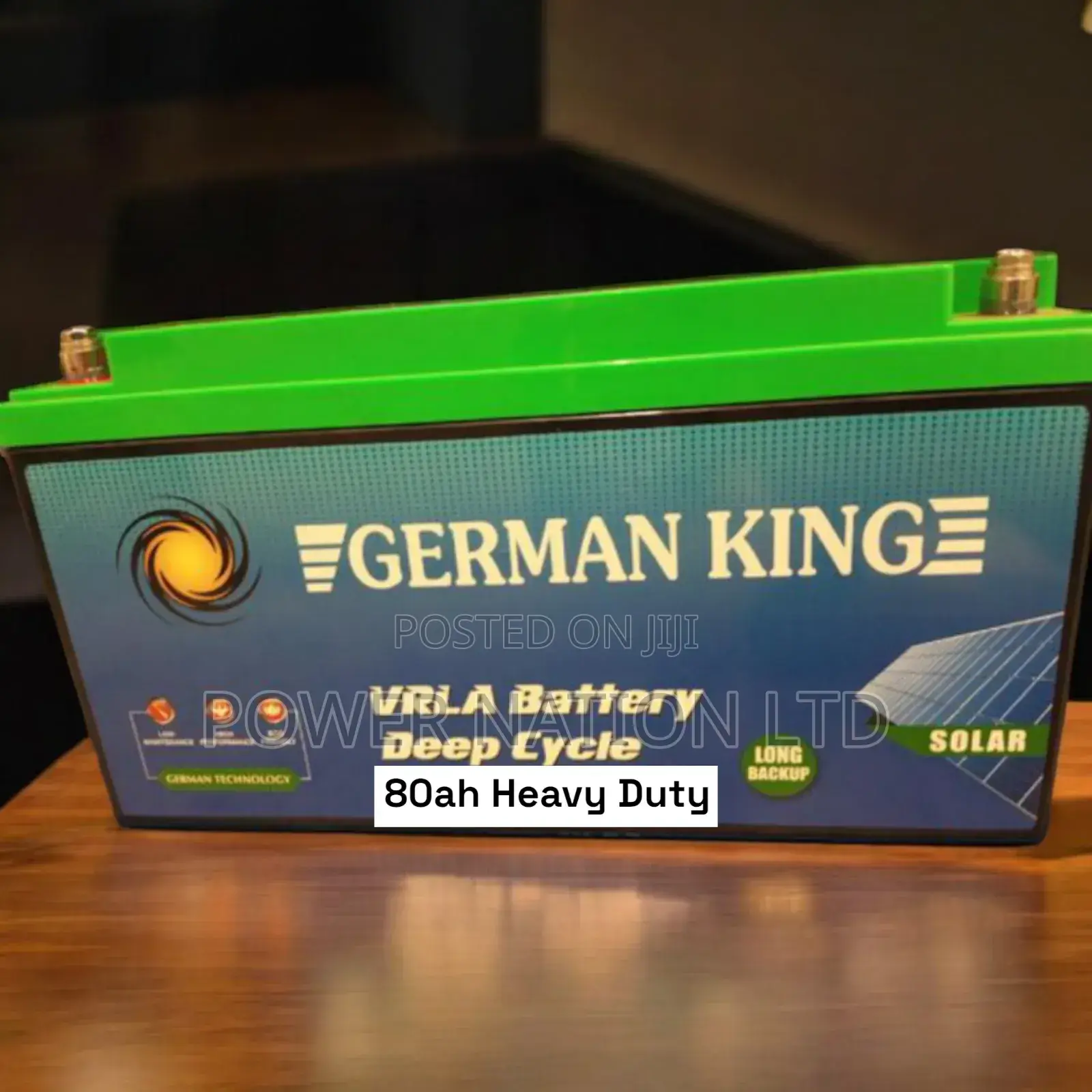 80ah German King Solar Battery