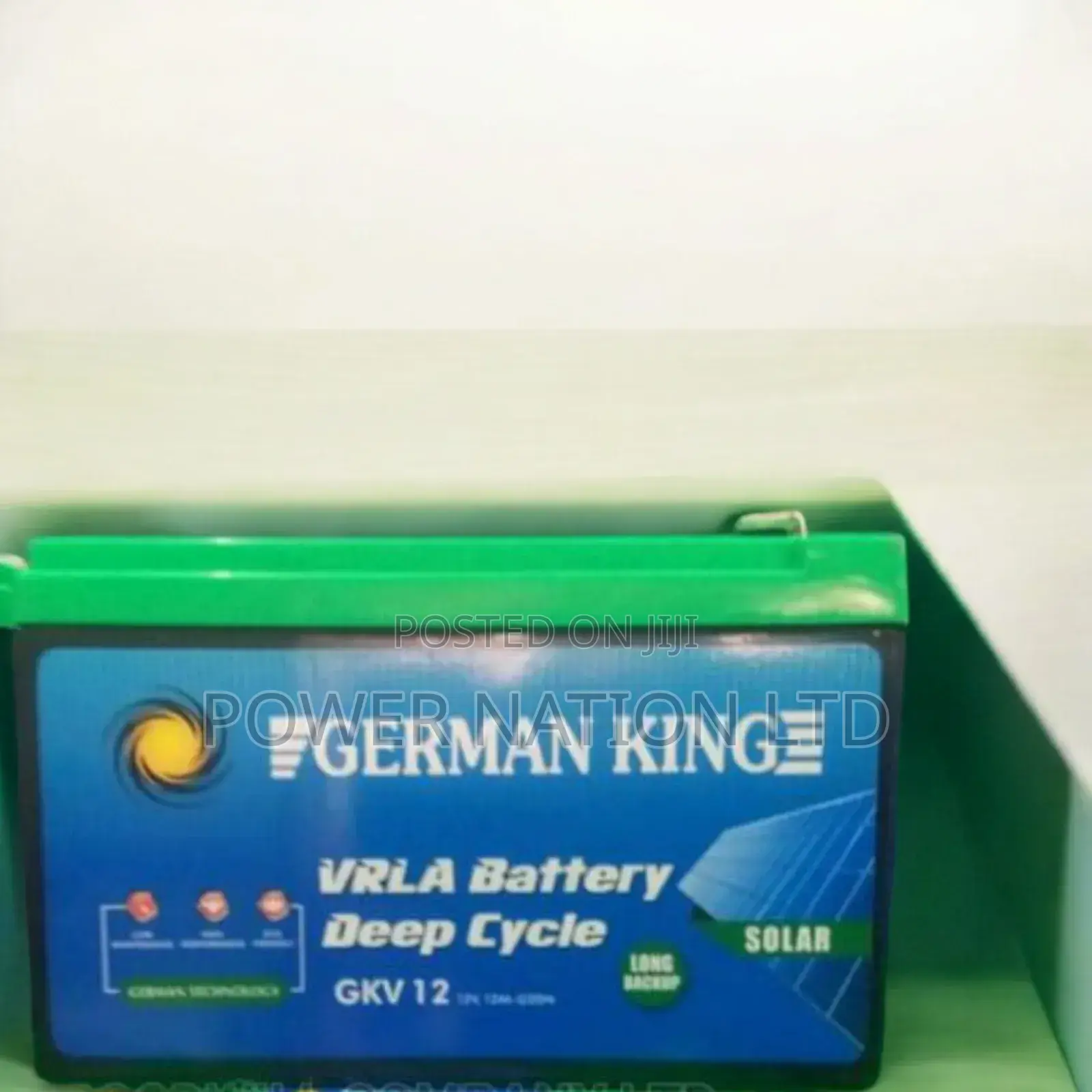 12ah German King Solar Battery Maintenance Free