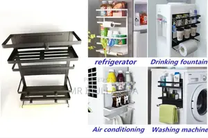Fridge Side,Refrigerator,AC Machine Magnetic Rack Organiser