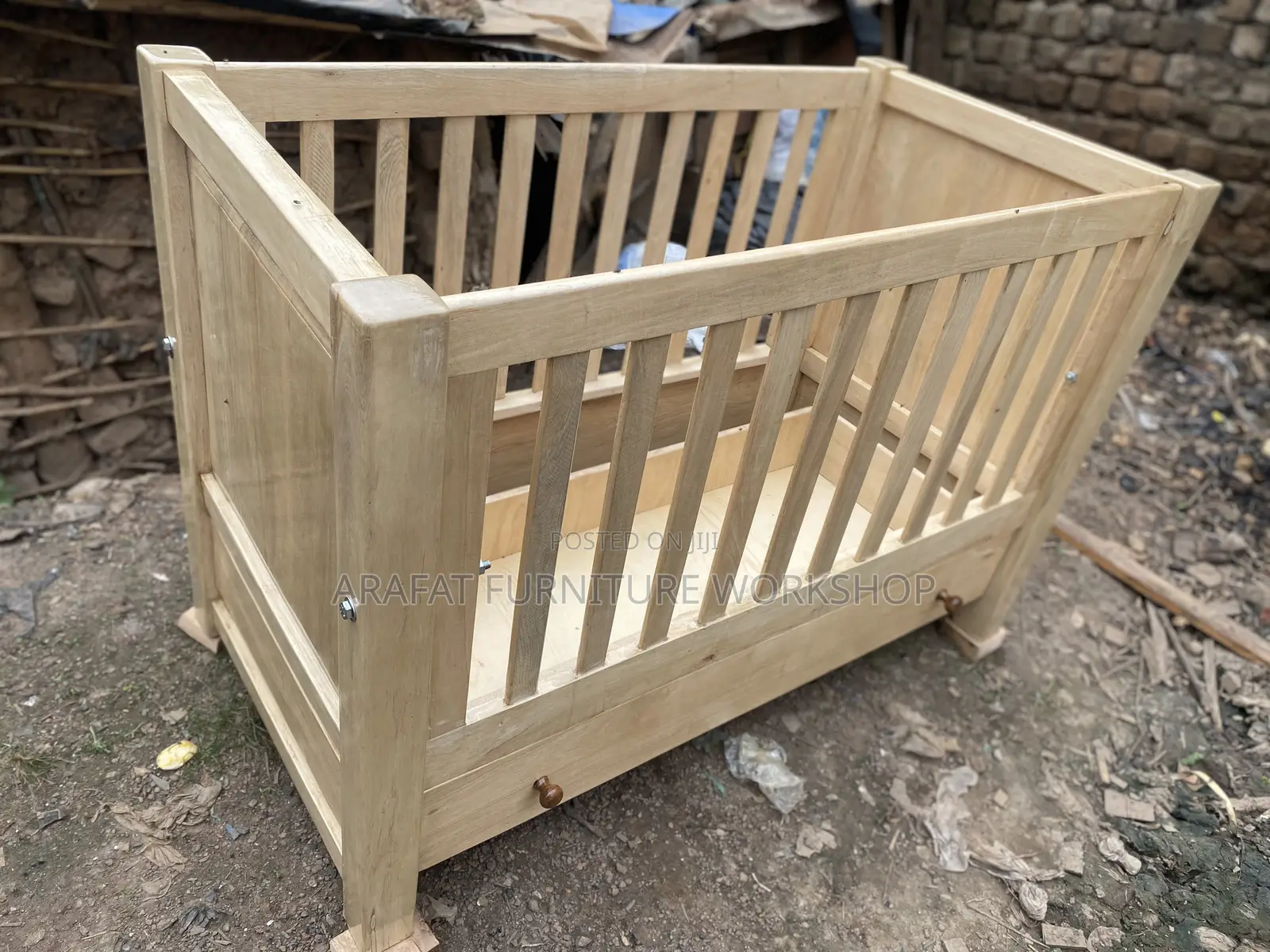 Baby Cot/ Baby Crib/ Bed/ Pure Solid Wood