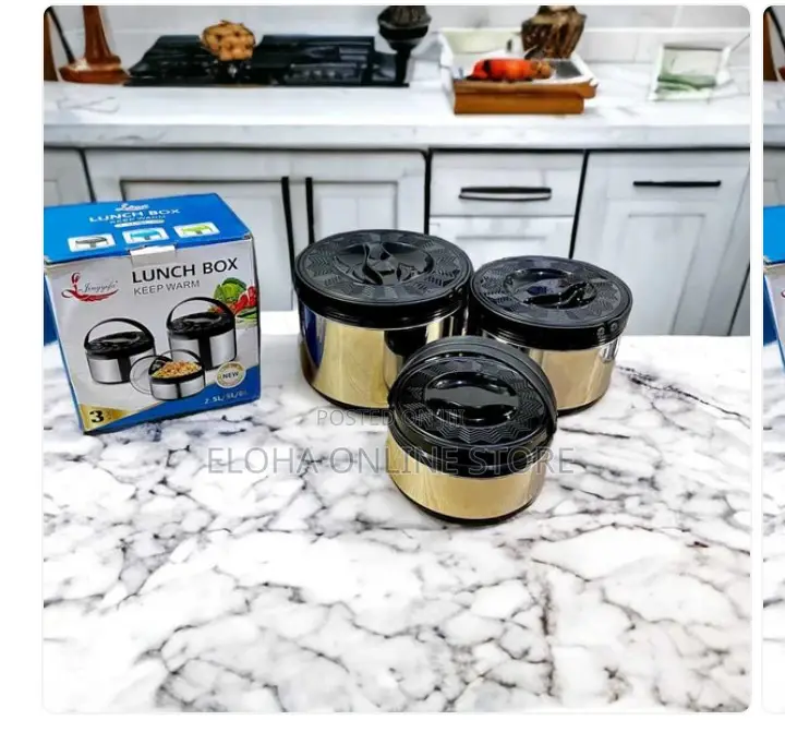 New 3 PCS 2.5l/5l/8l Quality Lunch Boxes