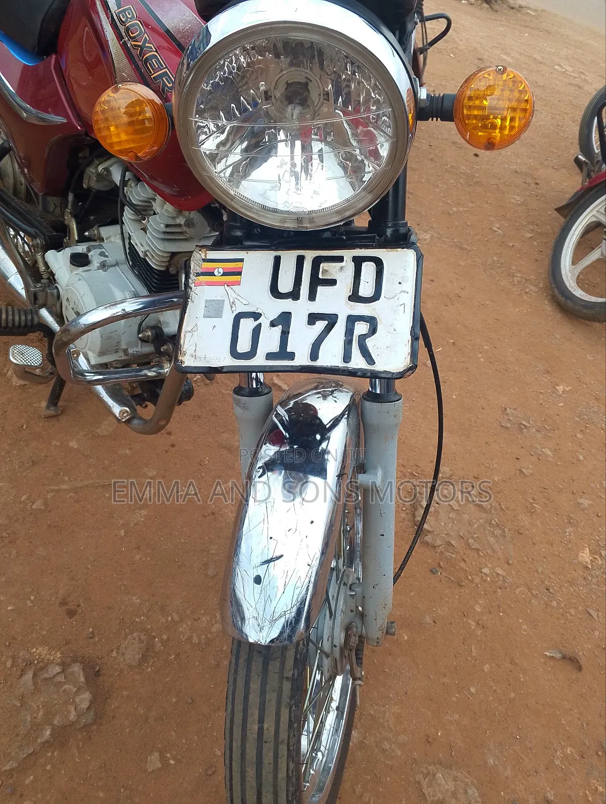 Bajaj Boxer 2021 Red