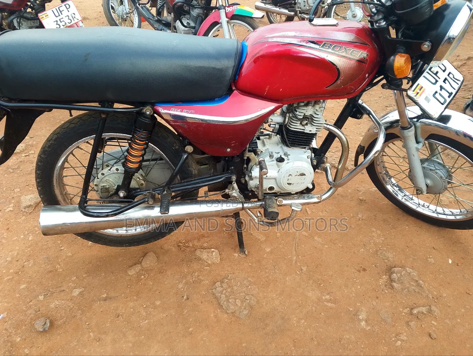Bajaj Boxer 2021 Red
