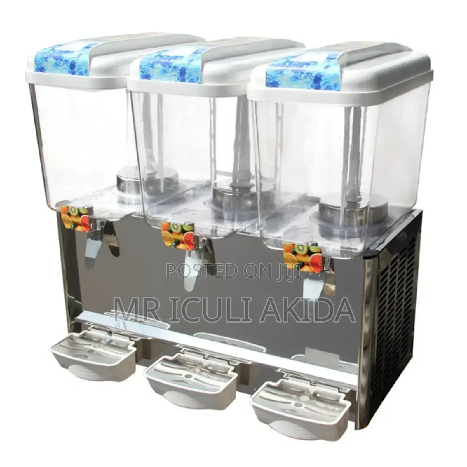 54L 3tank Refrigerated Cold Fruit Beverage Dispenser Machine