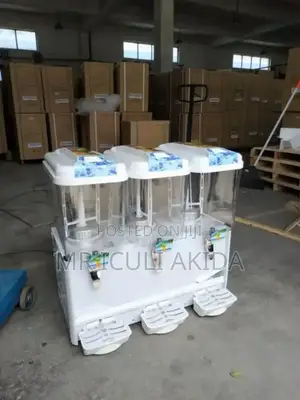 54L 3tank Refrigerated Cold Fruit Beverage Dispenser Machine
