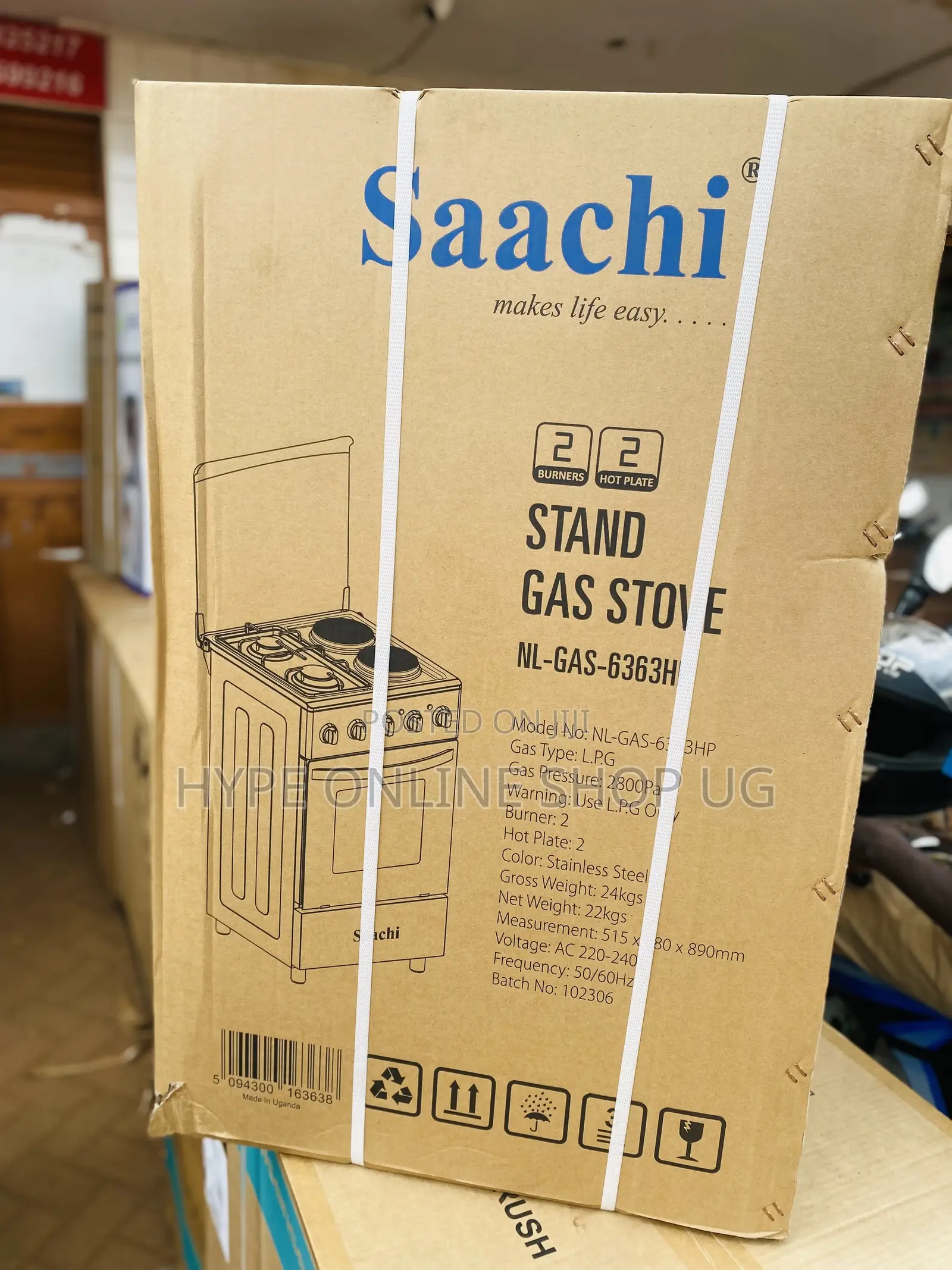 Electric and Gas Saachi Cooker