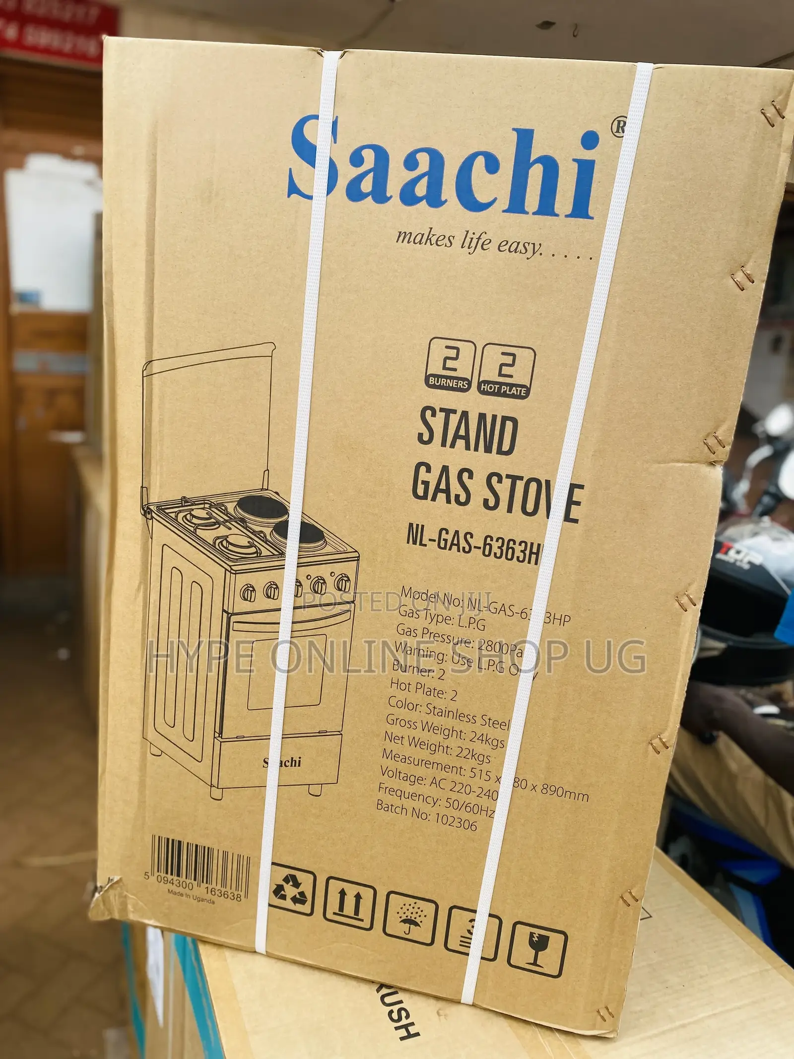 Electric and Gas Saachi Cooker