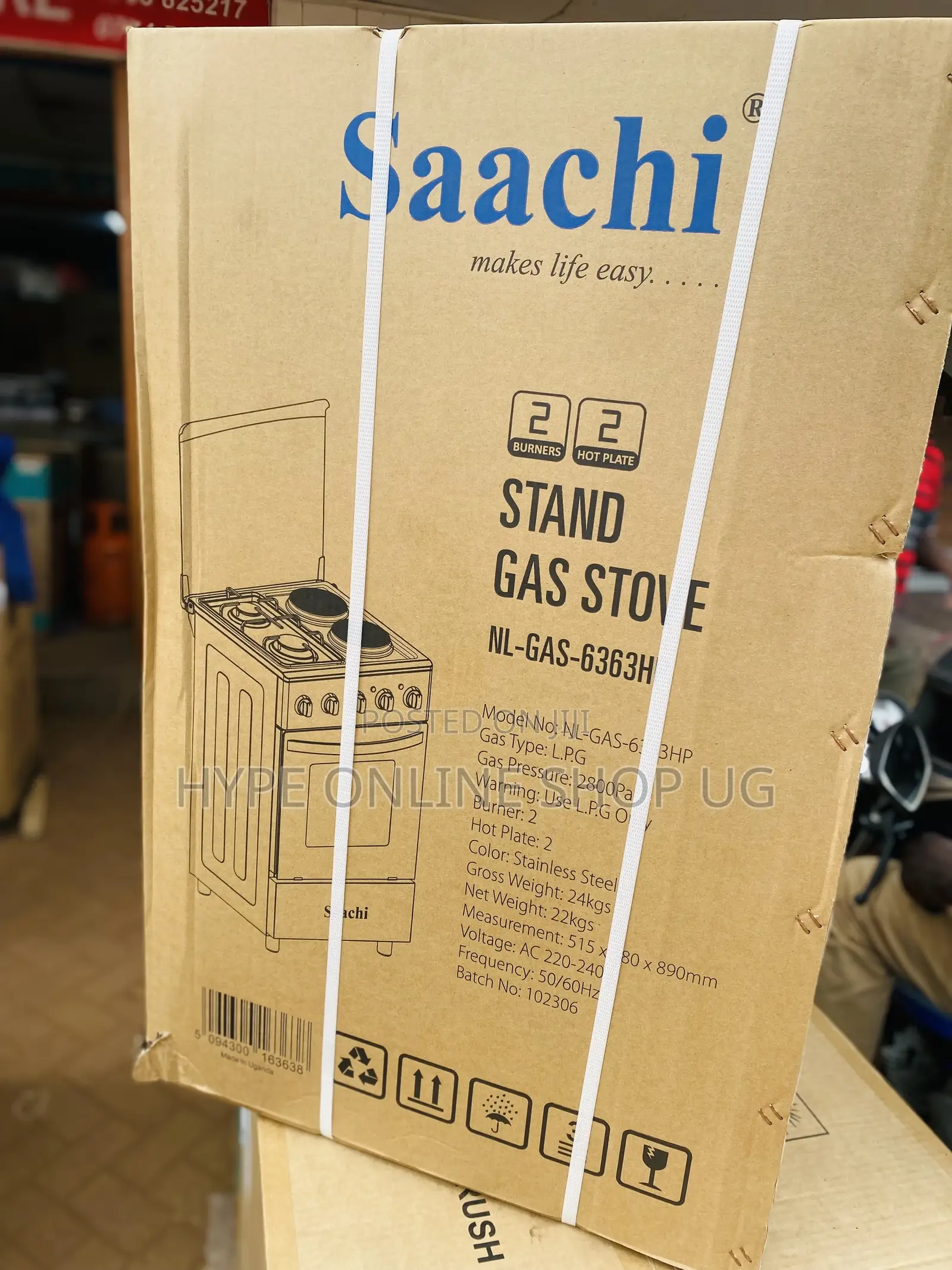 Electric and Gas Saachi Cooker