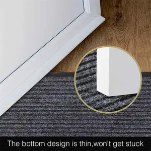 PVC Double Stripe Door Anti-Slip Mat Absorbent Foot Mat