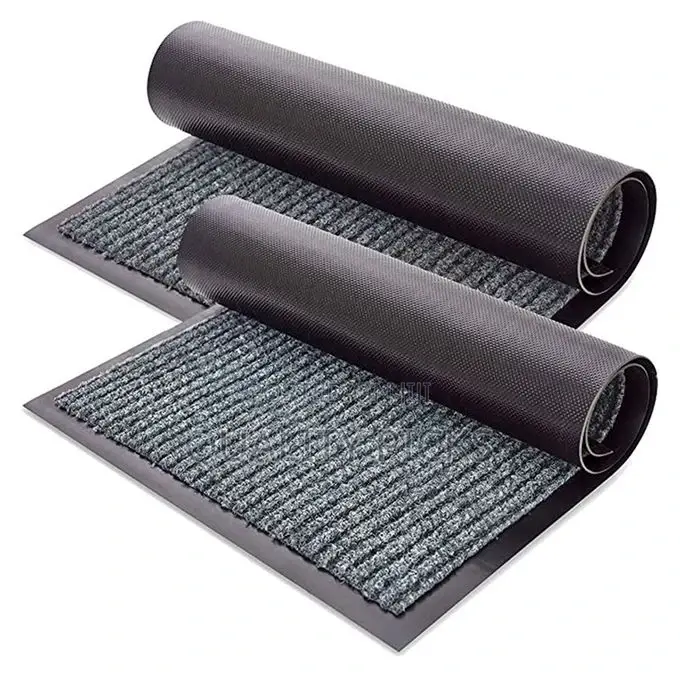 PVC Double Stripe Door Anti-Slip Mat Absorbent Foot Mat