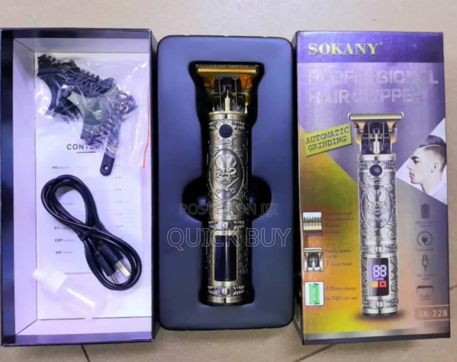 Premium Brand New SOKANY Professional Hair Clipper