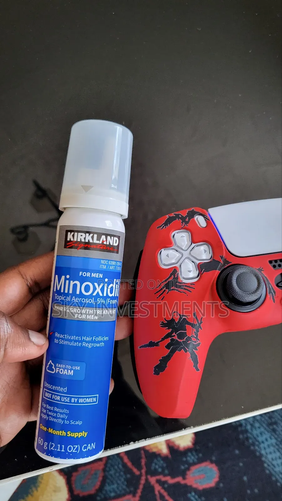 Hair and Beard Growth Minoxidil Foam Version
