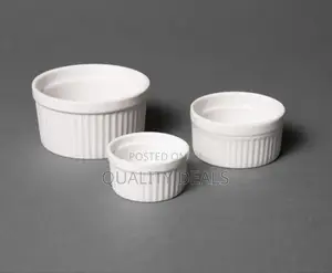 3pcs Ramekin Condiment Saucers/ Bowls