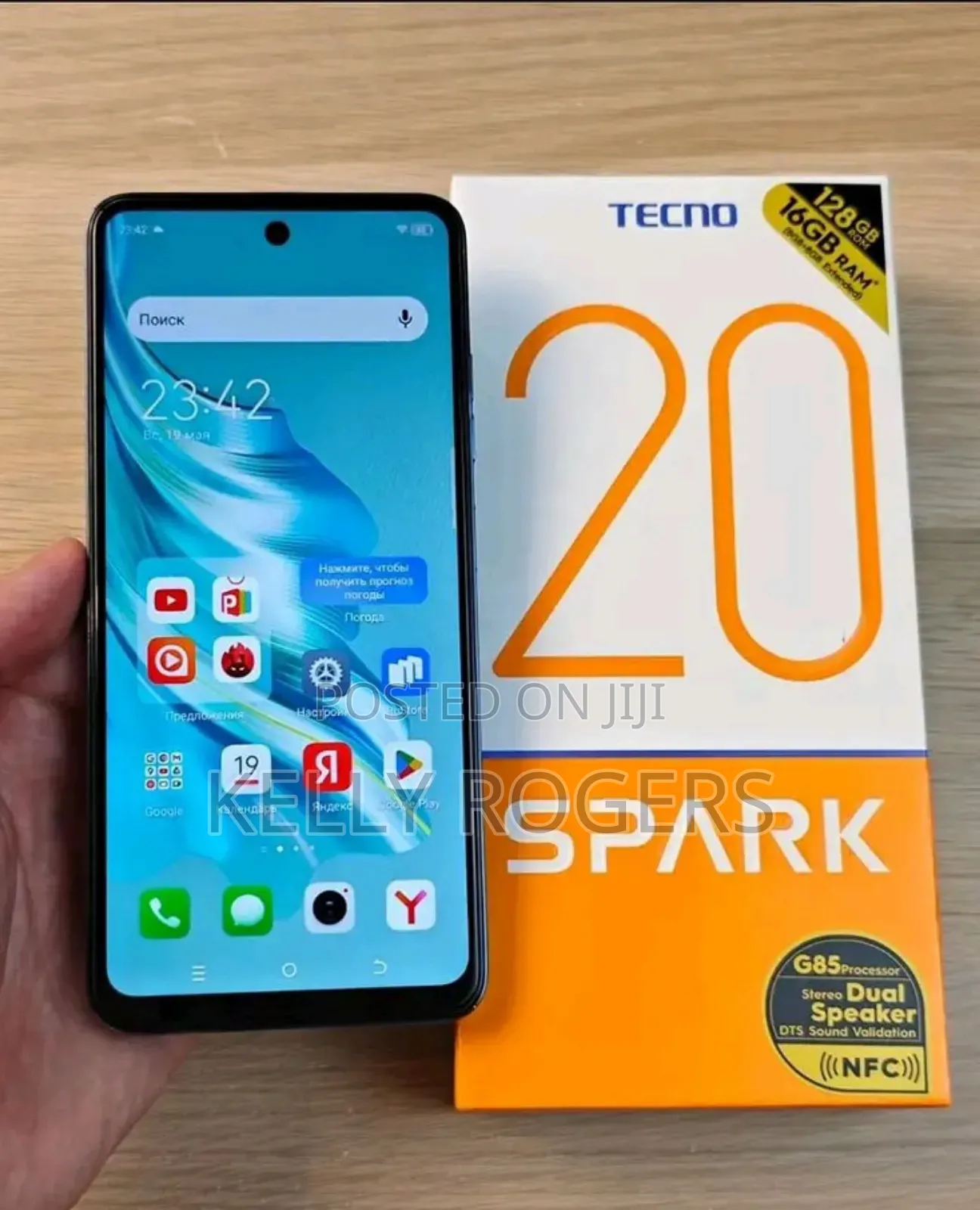 New Tecno Spark 20 256 GB Blue in Central Division Mobile Phones
