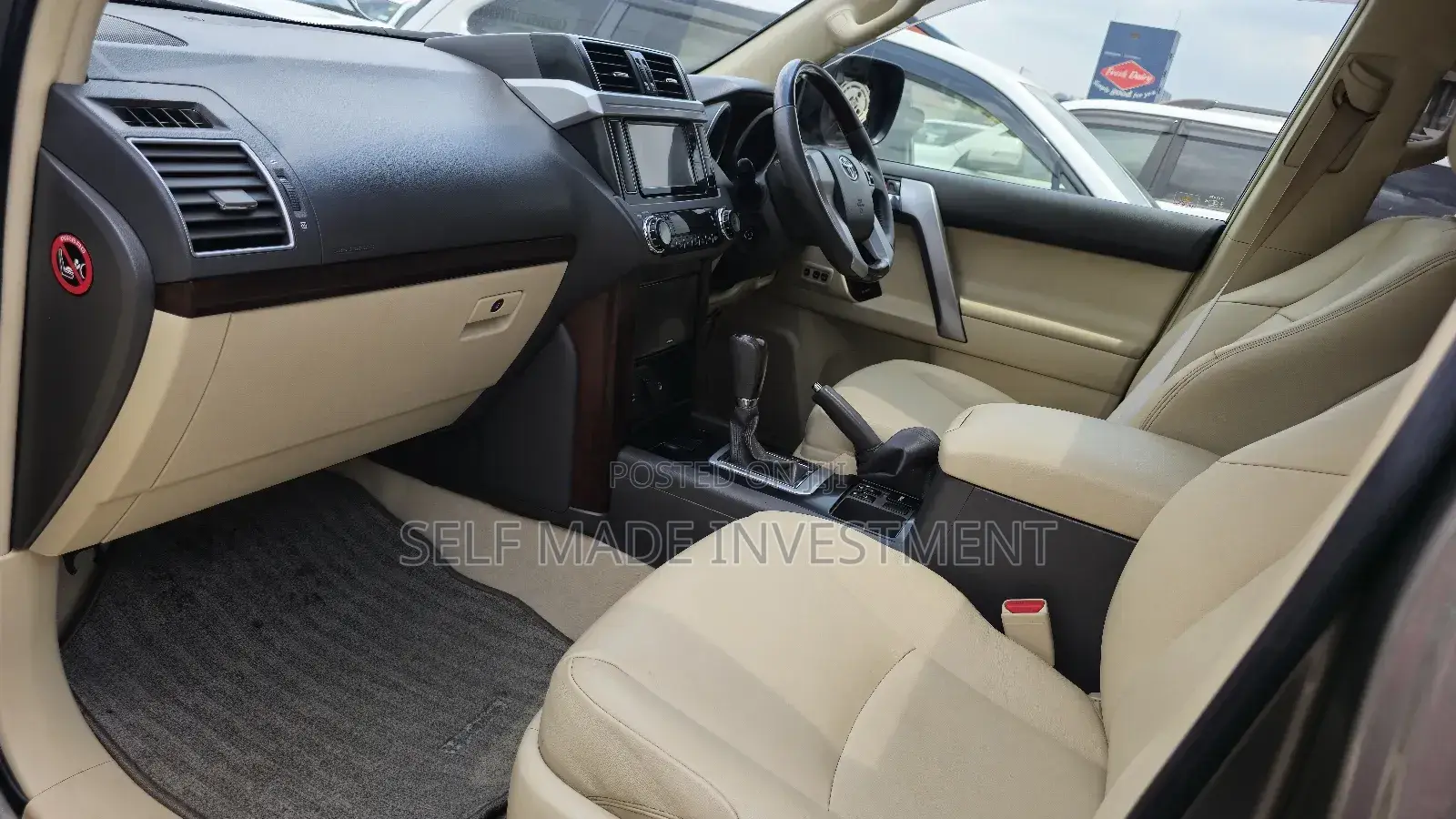 Toyota Land Cruiser Prado 2016 Beige