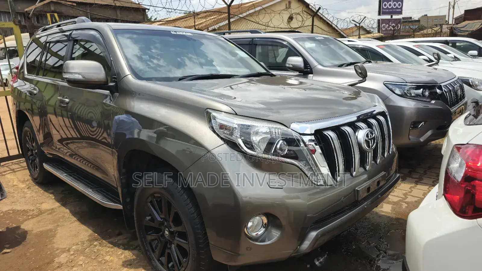 Toyota Land Cruiser Prado 2016 Beige