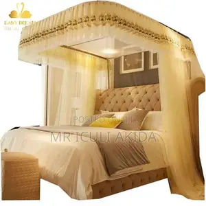 2stand Rail Fancy Free Standing Steel Frame Mosquito Net