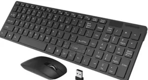 Elegant Rechargeable Wireless Keyboard and Mouse