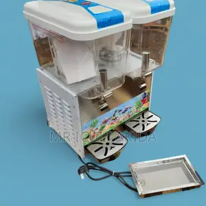 Commercial 18L 2tanks Tap Juice Beverage Dispenser