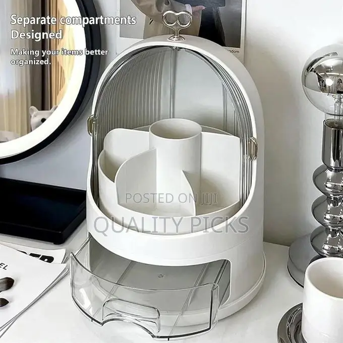Makeup Organizer,360 Degree Rotating Cosmetics Display