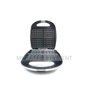 4 in 1 Waffle Sandwich Maker- Black/White