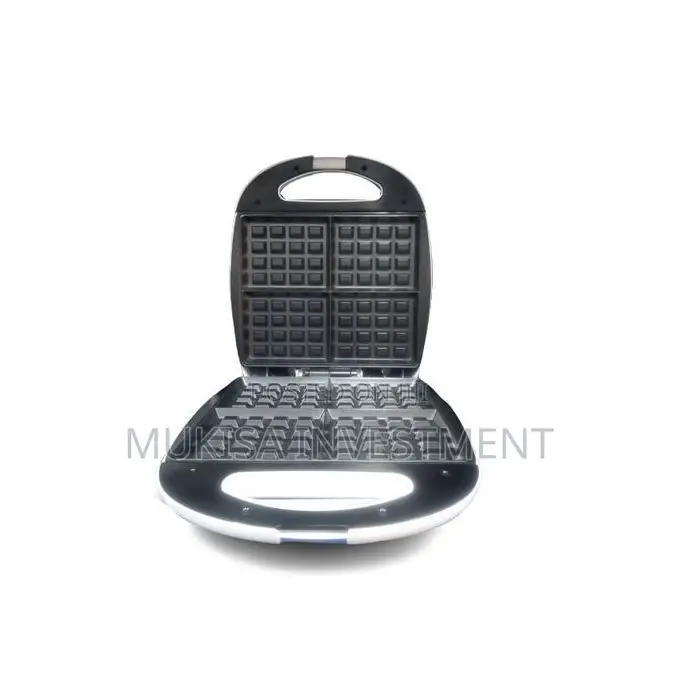 4 in 1 Waffle Sandwich Maker- Black/White