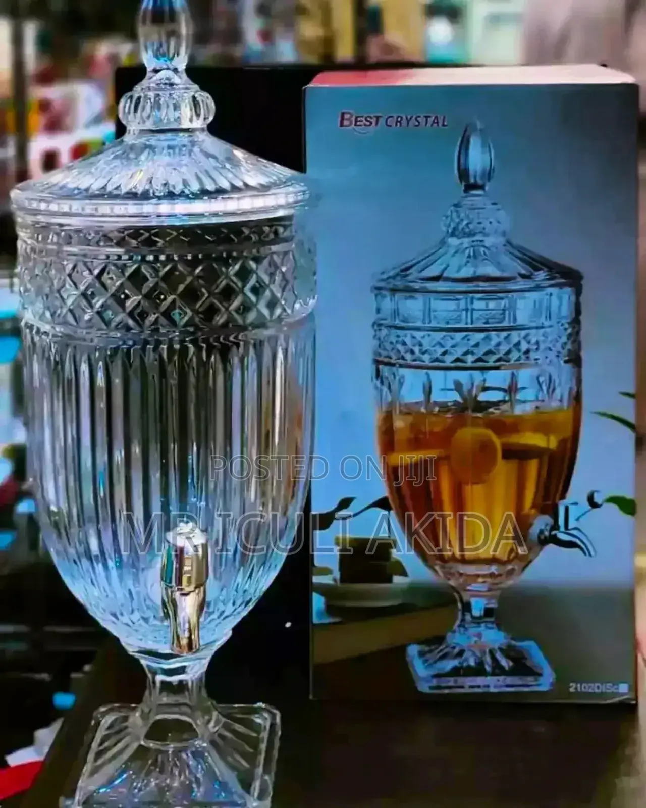 Glass Juice, Beverage,Beer Dispenser With Tap