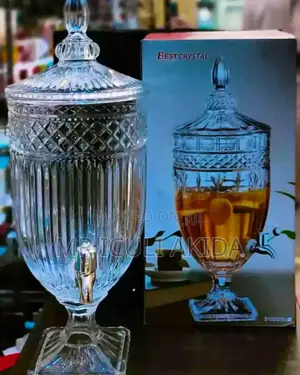 Glass Juice, Beverage,Beer Dispenser With Tap
