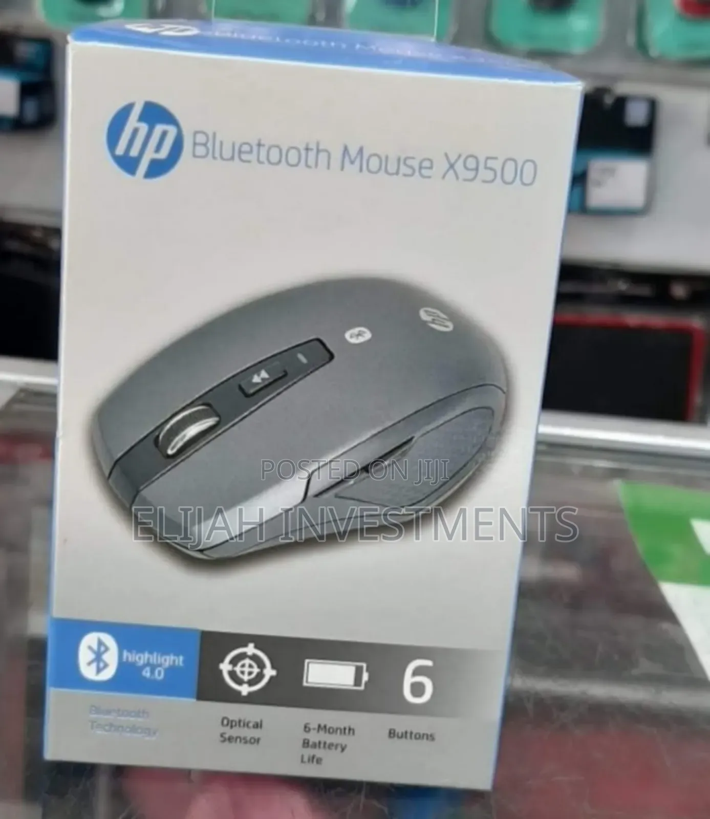 Hp Blue Tooth X9000 Mouse