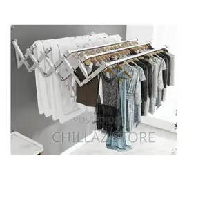 Wall Mounted Clothes Drying Rack.