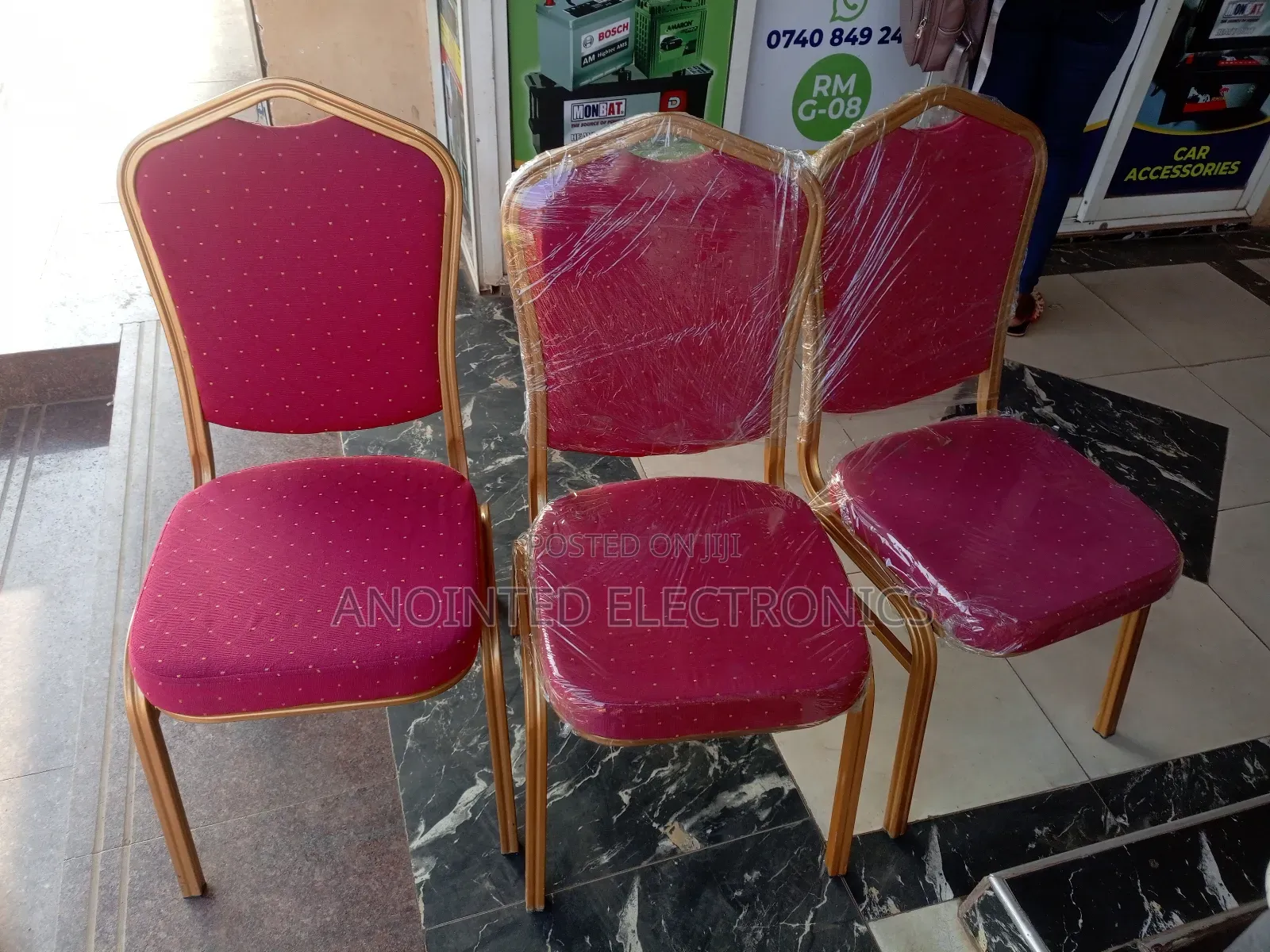 Conference Chairs Red Original