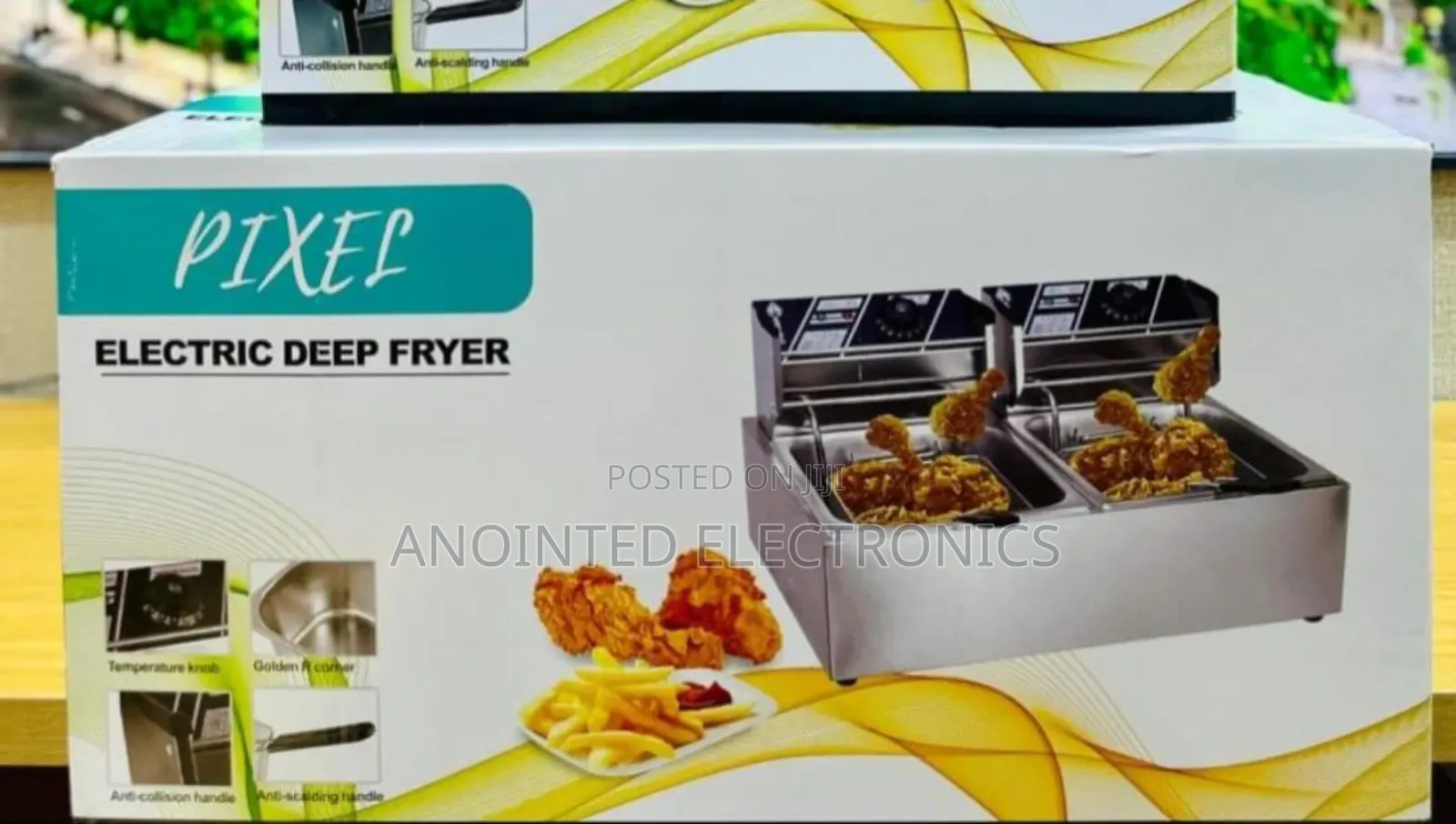 Pixel Double Fryer 12L