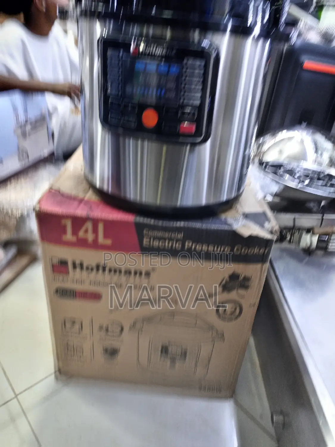 14L Commercial Electric Pressure Cooker Hoffman