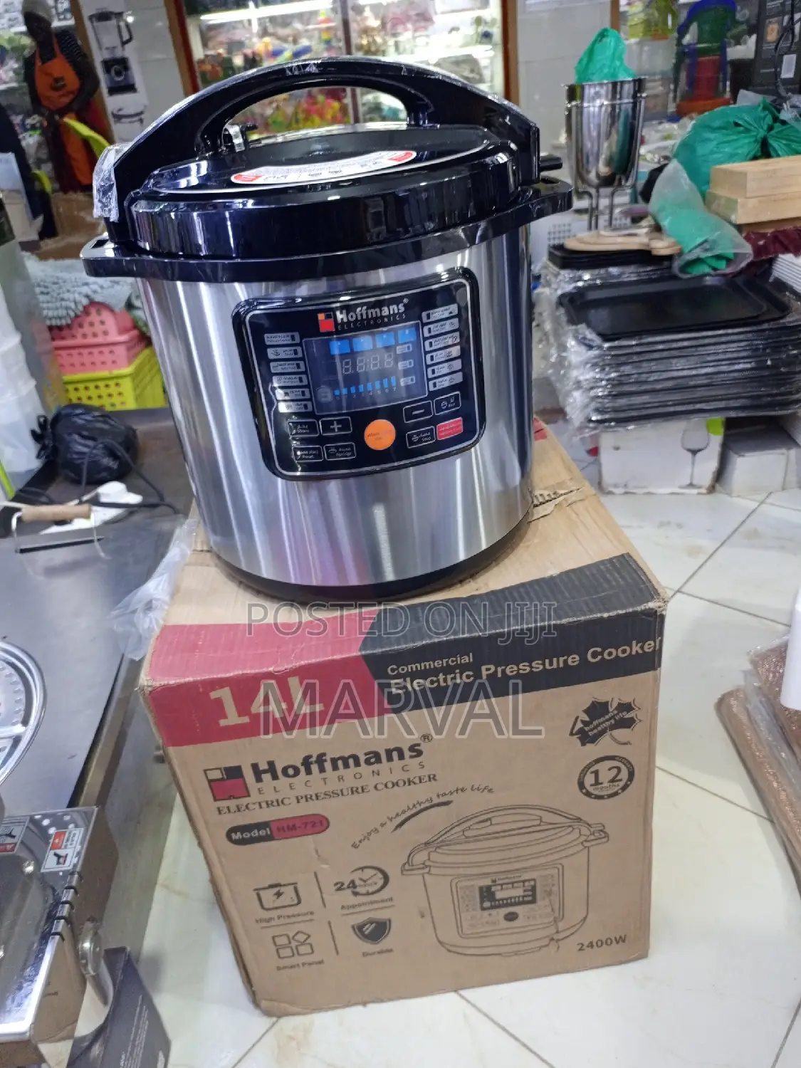 14L Commercial Electric Pressure Cooker Hoffman