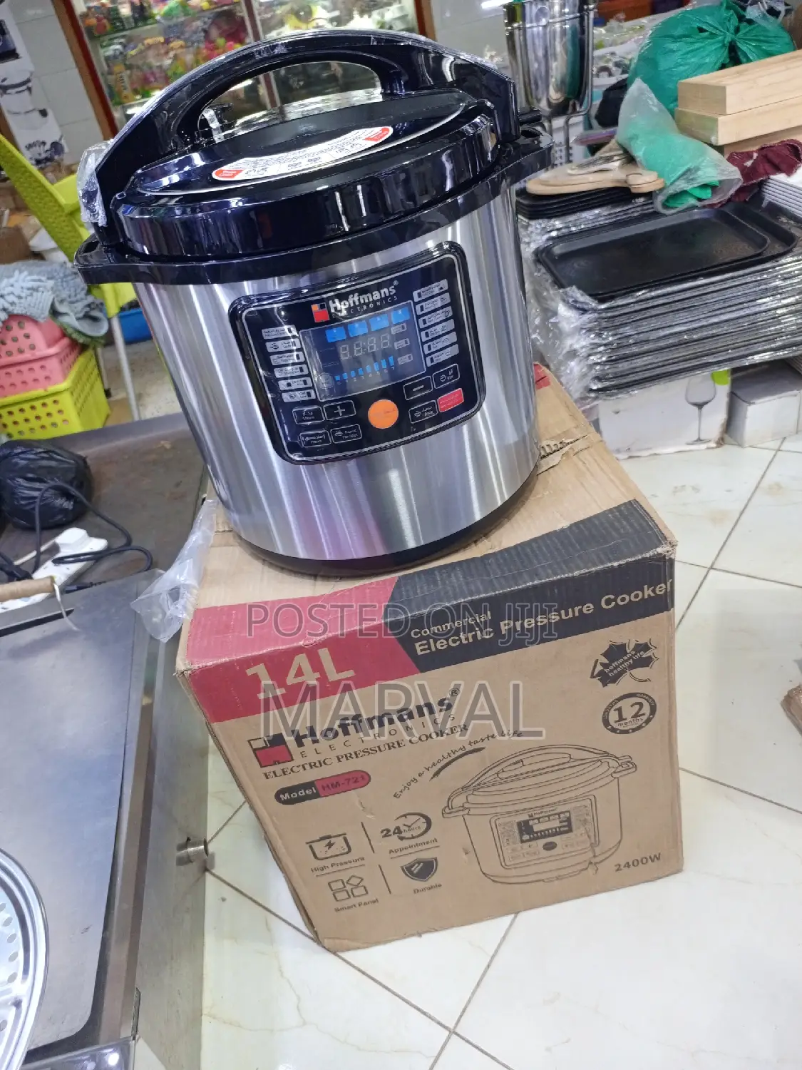 14L Commercial Electric Pressure Cooker Hoffman